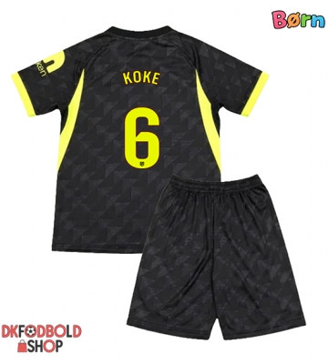 Atletico Madrid Koke #6 Udebanesæt Børn 2026-27 Kort ærmer (+ korte bukser)
